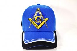 MS-024 MASON VELCRO CAP- ROYAL