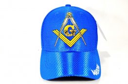 MS-027 MASON VELCRO CAP- ROYAL