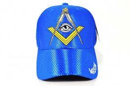 MS-030 MASON VELCRO CAP- ROYAL