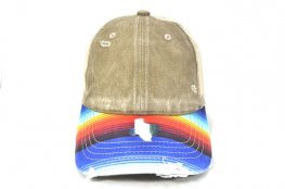 035-MONKEY WASHED 2TONE KHAKI/SERAPE BRIM
