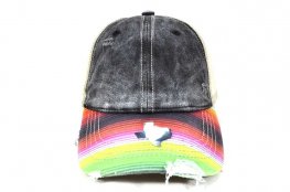 034-MONKEY WASHED 2TONE BLACK/SERAPE BRIM
