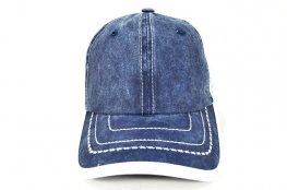 NP-008 PIGMENT NEW STITCH BRIM LINE NAVY/WHITE MESH