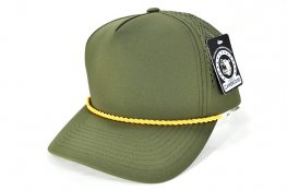 PB-311 5PANEL HIGH FRAME ROPE PERFORATED - OLIVE/GOLD