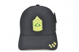 MI-342-ATL ARMY SERGEANT MAJOR SGM - BLACK