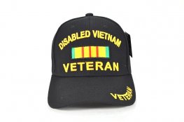 MI-483 DISABLED VIETNAM VET - BLACK