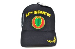 CAP-1269B 24TH INFANTRY DIVISION - BLACK
