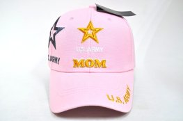 CAP-1217P ARMY STAR MOM - PINK
