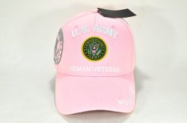 CAP-1228W ARMY WOMAN VETERAN - PINK