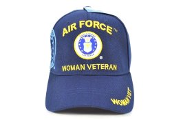 CAP-1328N AF WOMAN VET CAP - NAVY