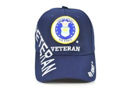 CAP-1353N AF EMB VETERAN W VETERAN ON SIDE CAP - NAVY