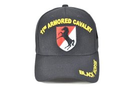 MI-1055 11TH ARMORED CAVALRY - BLACK