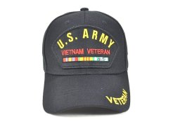 MI-002 U.S ARMY VIETNAM VETERAN - BLACK