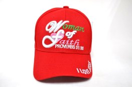 CC-35 WOMAN OF FAITH - RED
