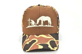 CC-42 PREACHING COWBOY OLD CAMO LOGO - #2