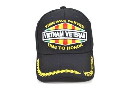 MI-1063 VIETNAM VET (TIME TO HONOR) - BLACK