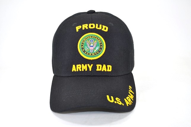 MI-022 PROUD ARMY DAD - BLACK