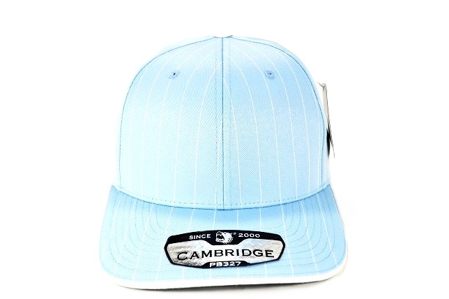 PB-327 PLAIN STRIPE CURVE CAP - SKY
