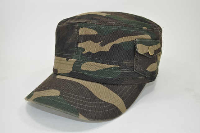 PLAIN COTTON CADET POCKET CAP G.CAMO