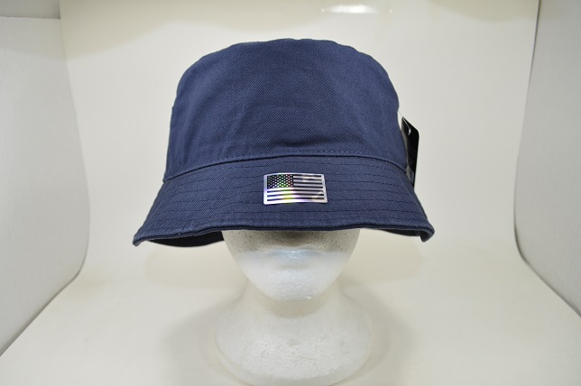 BC-007 PLAIN BUCKET HAT-NAVY