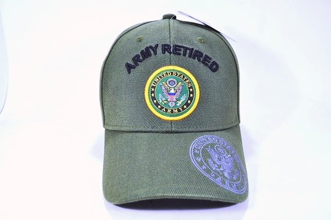 ARMY-005 ARMY ARCH RETIRED - OLIVE