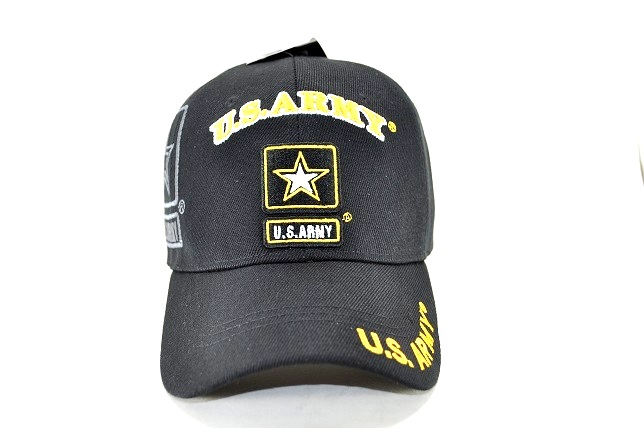 ARMY-007 ARMY STAR SHADOW - BLACK