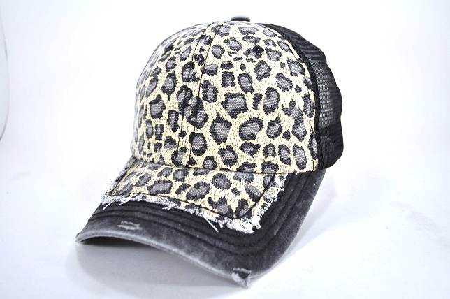 050-PIGMENT WITH LEOPARD FRONT BLACK/KHAKI LEOPARD