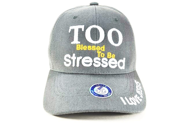 CC-2 TOO BLESSED TO BE STRESSED - D.GREY