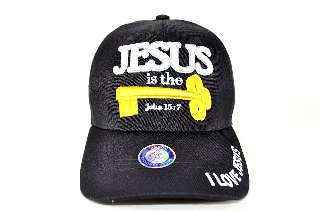 CC-7 JESUS IS THE KEY - BLACK