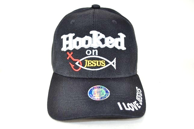 CC-14 HOOKED ON JESUS - BLACK