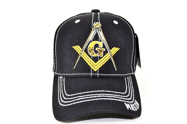 MS-022 MASON VELCRO CAP- BLACK