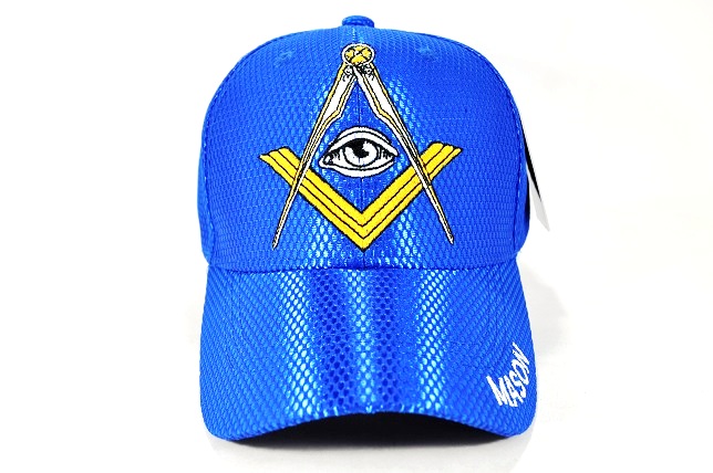 MS-030 MASON VELCRO CAP- ROYAL