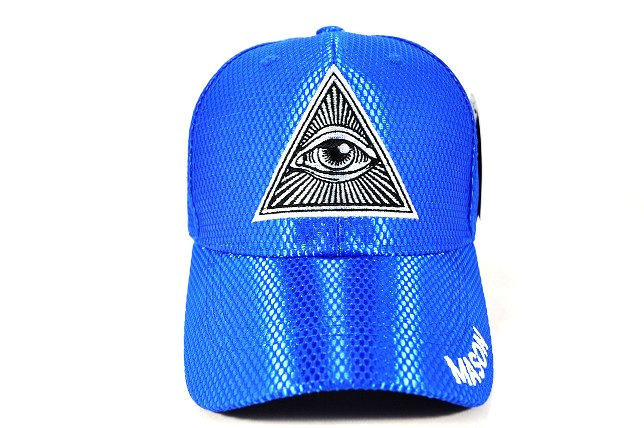 MS-032 MASON VELCRO CAP- ROYAL