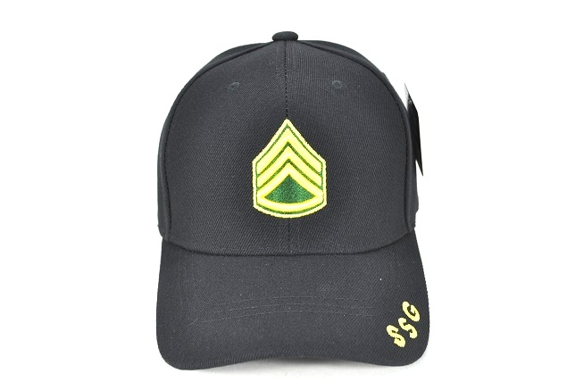 MI-361-ATL ARMY STAFF SERGEANT SSG - BLACK