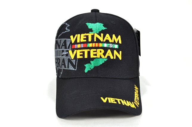 MI-243 VIETNAM VETERAN MAP - BLACK