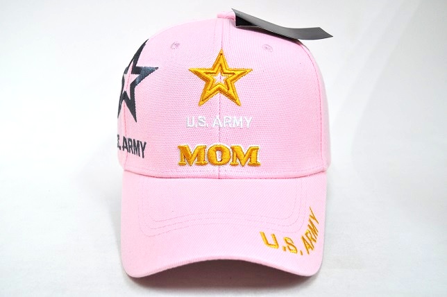 CAP-1217P ARMY STAR MOM - PINK