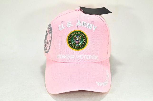 CAP-1228W ARMY WOMAN VETERAN - PINK