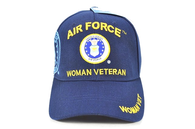 CAP-1328N AF WOMAN VET CAP - NAVY