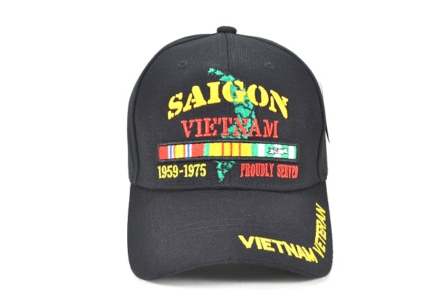 MI-378-ATL SAIGON VIETNAM VETERAN - BLACK