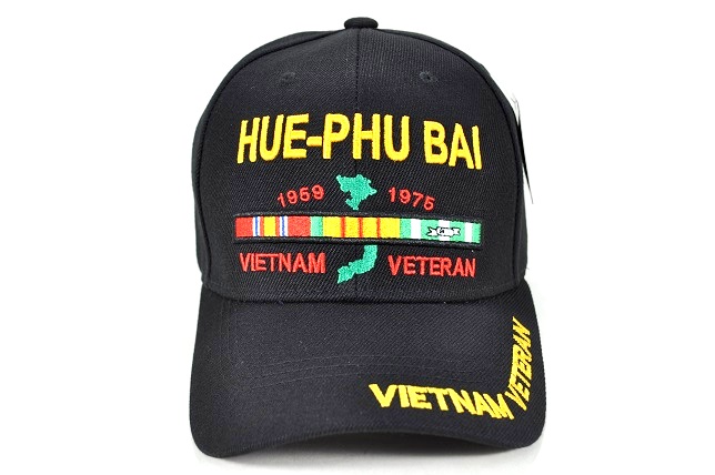 MI-393-V HUE-PHU BAI VIETNAM VETERAN - BLACK