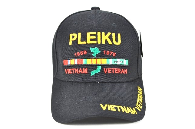 MI-394-V PLEIKU VIETNAM VETERAN - BLACK
