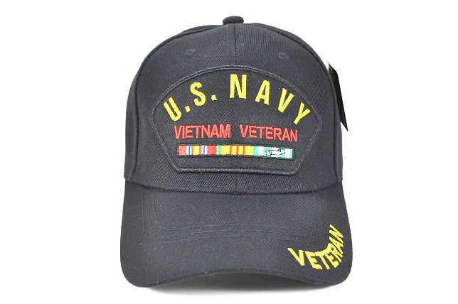 MI-003 U.S NAVY VIETNAM VETERAN - BLACK