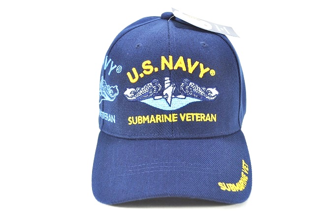 CAP-1473N NAVY SUBMARINE VET CAP - NAVY