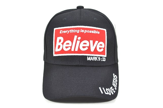 CC-34 BELIEVE - BLACK