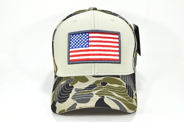 AF-27 AMERICAN FLAG OLD CAMO #1